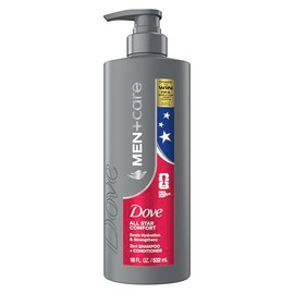 DOVE MEN + CARE Cuidado del cabello, 1 unidad, All Star Comfort para sellar la hidratación y fortalecer el cabello, con la oportunidad de ganar entrad