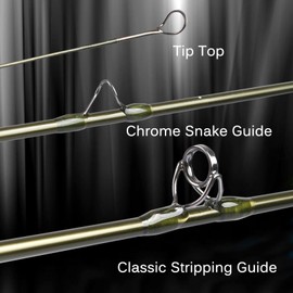 M MAXIMUMCATCH Maxcatch Cruiser Travel Fly Fishing Rod; 2/3/4wt 6 Piece, IM10 Carbon Blank, AA Grade Reel Seat