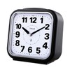 Tinload 5.5" Large No Ticking Analog Alarm Clock,Silent Readable for