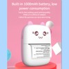 Portable Mini Thermal Printer Wirelessly BT 200dpi Photo Label Memo