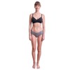 Vertbaudet Pack of 2 Maternity Bras with Organic Cotton Black