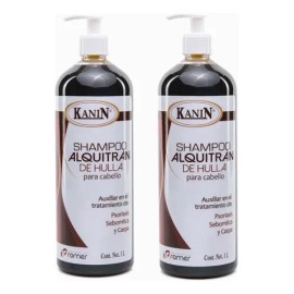 Kit Shampoo Psoriasis Y Caspa Alquitran Hulla 2lt Envío Grat