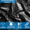 VBS - Black Plastic Sheeting - 3 mil - (4'