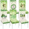Yoande Set of 6 St. Patricks Day Chair Covers, Green