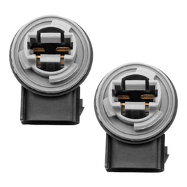 CADUFUELLY 2Pcs 2U5Z-13411-DA Rear Brake Stop Turn Signal Light Bulb Socket Holder, Replacement for Ford F Series 150 2009-2014, Replaces 2U5Z13411DA