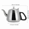 1.5l Stainless Steel StovE Top Teapot Coffee Pot Teaware Hot