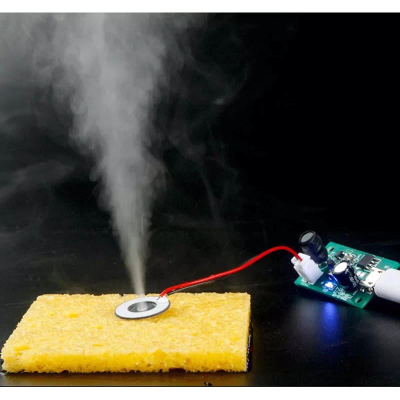 IBTY Kit Humidificador Membrana Ultrasónica Diy Proyectos Electr