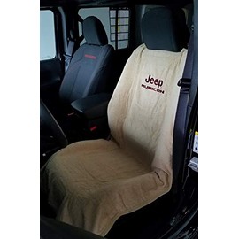 ZIC Motorsports Seat Towel Protection for Jeep Wrangler and Gladiator Rubicon (Tan)