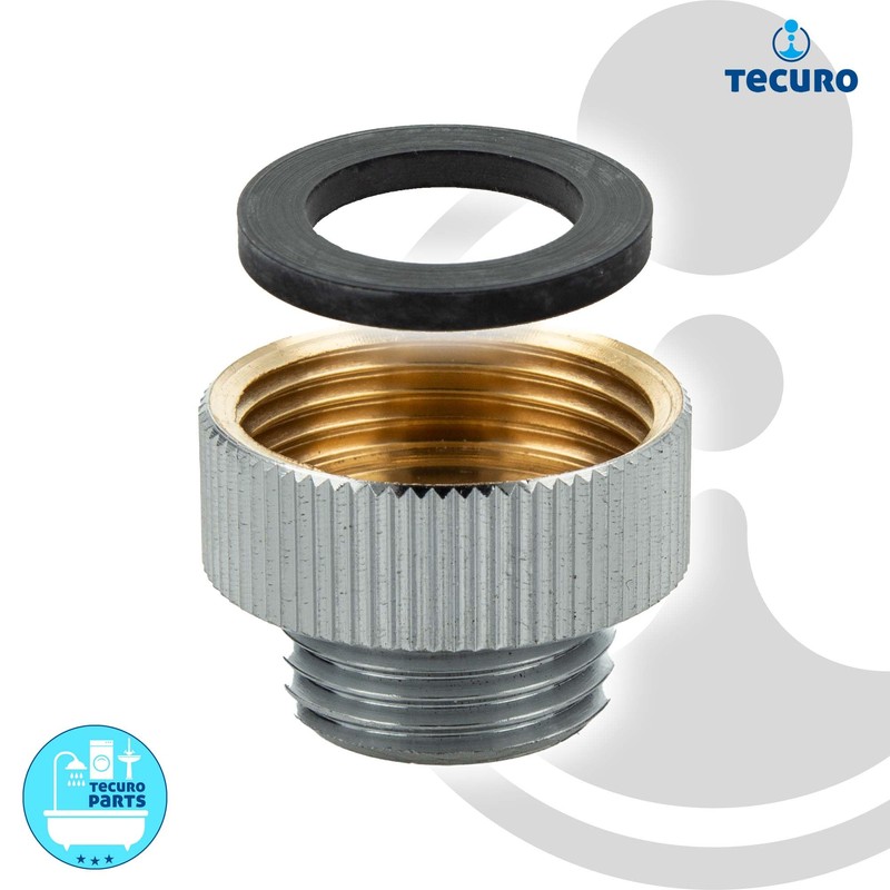 tecuro - Reducer Connection Adaptor Hose Connector for Tap Connection,