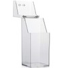 QUUPY Makeup Brush Holder Dustproof Clear Acrylic Cosmetic Brush Organiser