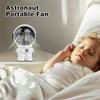 Bladeless Fan for Bedroom | Astronaut Shape Small USB Desk