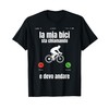 Ciclista Bici Ciclismo Bicicletta Divertente Maglietta