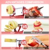 Apple Peeler, Stainless Steel Apple Corer Slicer Peeler, Durable Heavy