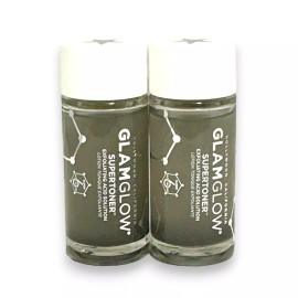 Glamglow Supertoner Exfoliating Acid Solution 1fl.oz./30ml New; Lot of 2