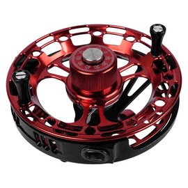 Namvo Fishing Reel with All Metal Casing, Special Fishing Reel for Fly Fishing, Fly Fishing Reel Holder with Double Rocker Lever, Sturdy and Durable