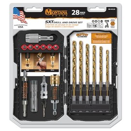 Montana Brands MB-63126 28 Piece Titanium Coated Drill and Drive Set