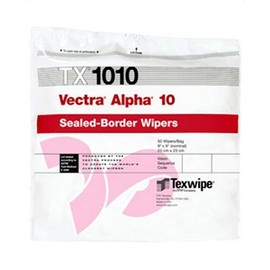 Texwipe TX1010 ALPHA 10 WIPE 9X9 100/BAG TEXWIPE