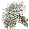 ABAJI Babys Breath Artificial Flowers Gypsophila Real Touch Flowers for