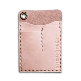 The Card Caddy - Hitch and Timber EDC Wallet for Everyday Carry Gear (Natural)