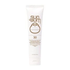 Sun Bum Sun Bum Mineral SPF 30 Face Sunscreen | Non-Tinted | Broad Spectrum Moisturizing Sunblock with Vitamin E |Hawaii 104 Act Compliant (Octinoxate & Oxybenzone Free) | Travel Friendly 1.7 oz