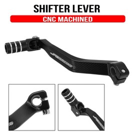 JFG RACING Dirt Bike Gear Shifter Lever,CNC Folding Gear Shift Lever for YZ125 YZ250 05-23/ YZ125X 17-23/YZ250X 16-23/YZ125G 250G 16 Black