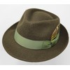 Borges & Scott Alpaca Doyle - Teardrop Fedora Hat -