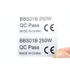 2 x Motor Legal Sticker Type Plate 250 W 36