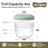 VITEVER [16 Pack] 4 oz Small Containers with Lids, Freezer