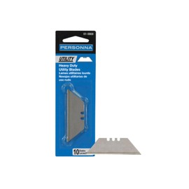2 Notch Utility Blades, .025" Carbon - 10 Pack
