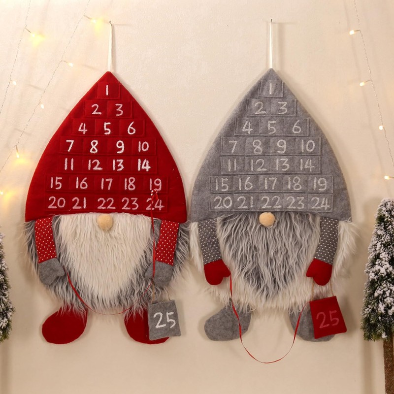 Kaseremy Christmas Advent Calendar 24 Day Countdown Calendar Christmas Decoration