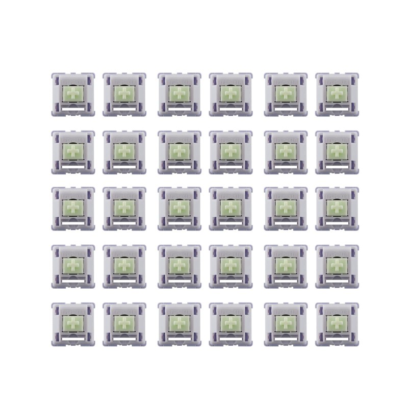 EPOMAKER Wisteria 39gf Linear Mechanical Keyboard Switches, 5-Pin Pre Lubed
