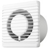 MKK-PLANET Bathroom Fan Diameter 100 mm White with Timer /
