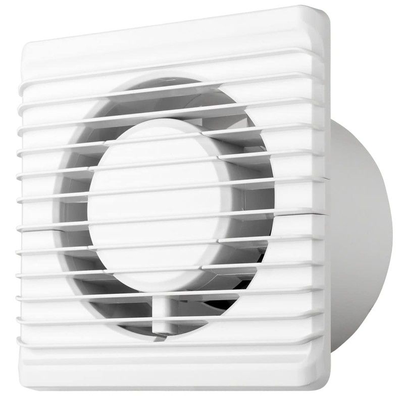 MKK-PLANET Bathroom Fan Diameter 100 mm White with Timer /