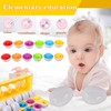 newlng Matching Eggs for Toddlers, Colour and Shape, Montessori Toys,