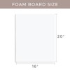 AUEAR, 10 Pack 16x20 White Foam Boards, Foam Core Poster