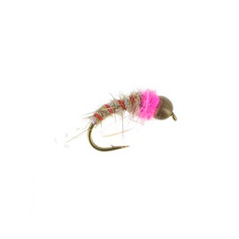 Steelhead Flies by Colorado Fly Supply - Steelhead Pink Squirrel Fly Fishing Lure - Fly Fishing Flies and Lures for Steelhead Salmon and Trout - 3-Pack of Flies - Steelhead Fishing Lures