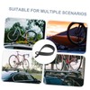 Outanaya 2pcs Durable Elastic Luggage Fastening Straps for Bicycle Roof