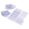 100pcs Regular Top Loaders Transparent Card Sleeves Collectible Card Top