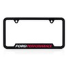 Ford Performance UV Black Plastic License Plate Frame