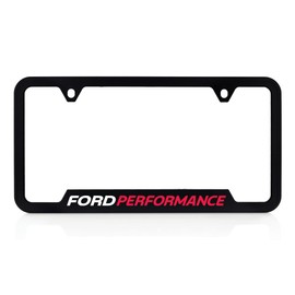 Ford Performance UV Black Plastic License Plate Frame