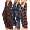 DARESAY - Pantalones de pijama a cuadros para hombre, pantalones
