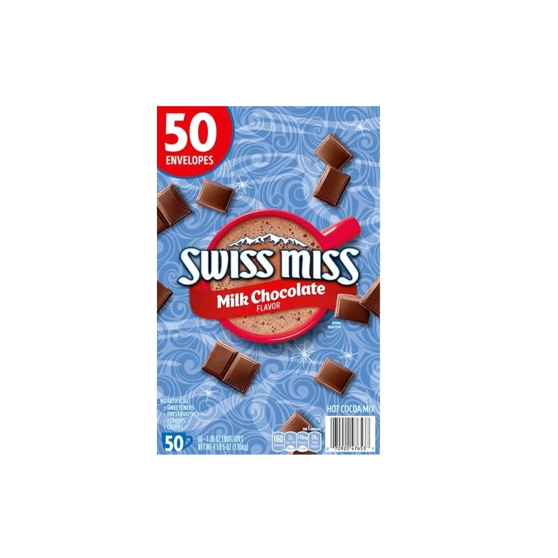 Swiss Miss Milk Chocolate Hot Cocoa Mix Packets {50 ct.}