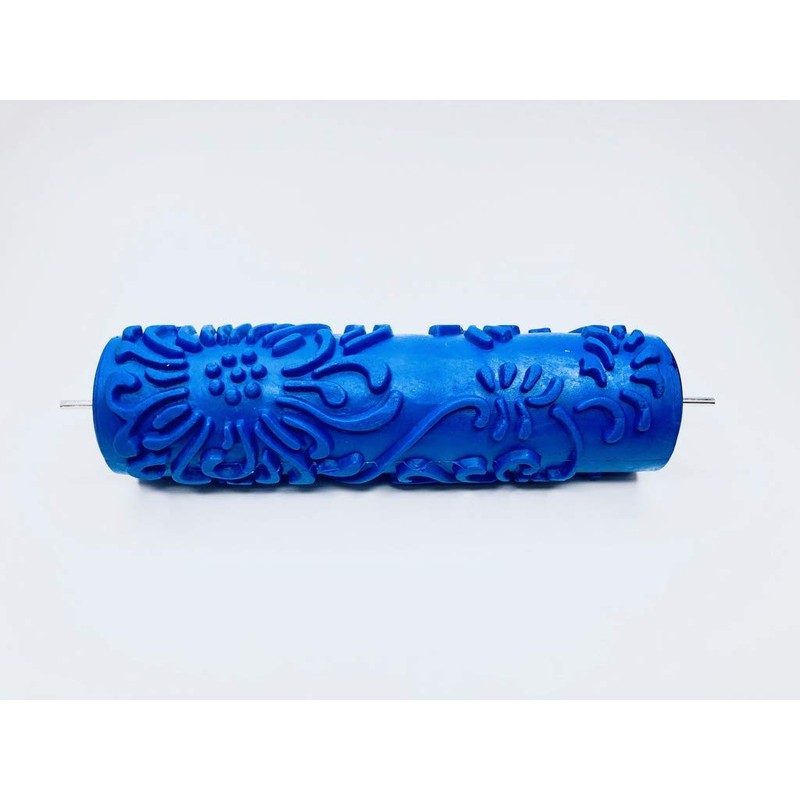 Artistic Painting Studio 7" Chrysanthemum Pattern Paint Roller - 1