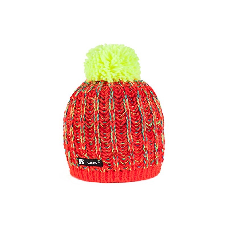 Morefaz WOOLY Knitted NIUNIO Style Beanie Hat with Ponpon Men's