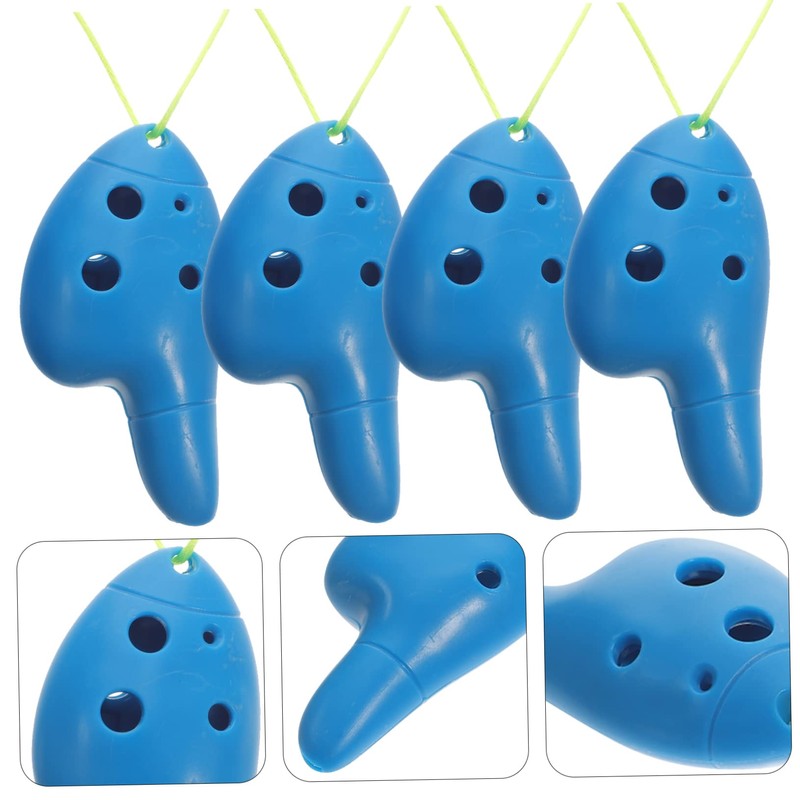12 Pcs Kids Mini Ocarina Ocarina Practice Instrument Plastic Classical