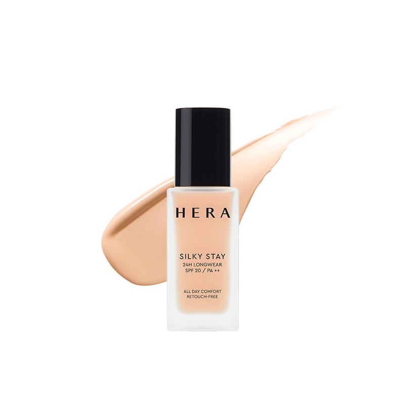 HERA Silky Stay Foundation 24h Longwear - 23C1 Pink Beige