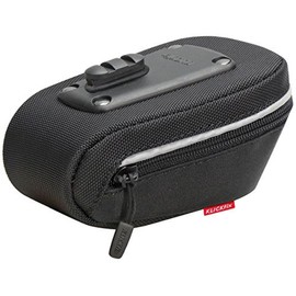 KLICKfix 0299M Unisex Adult Bicycle Bag Micro Sport 40 Black Saddle Bag 6.5 x 14 x 9 cm 0.4 L