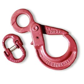 BILLET4X4 SELF-Locking Winch Hook (Red) – 4X4 Application (4X4 Recovery)