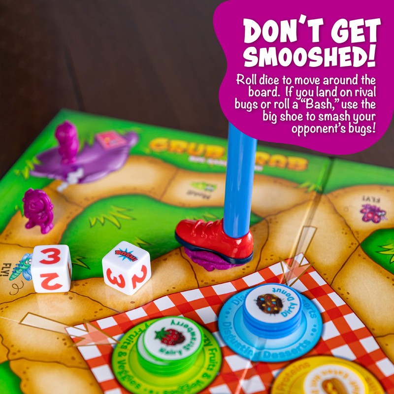 Grub Grab Board Games for Kids 4-6 Interactive Game Ant
