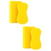 Multi-Purpose Sponges for Cleaning - Yellow 4 Pack, Large Sponges